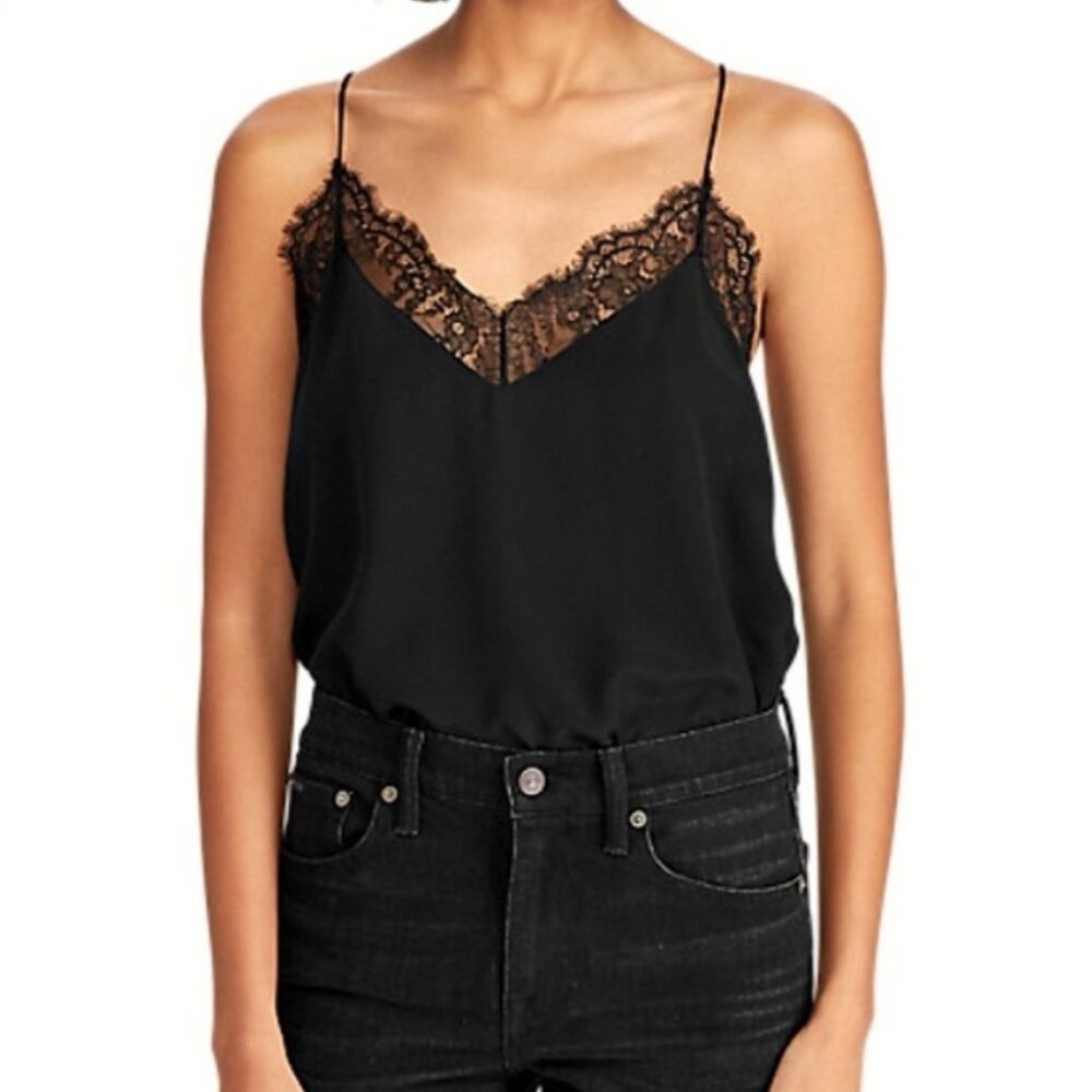 New, Polo Ralph Lauren Silk Lace Camisole - Picture 15 of 16